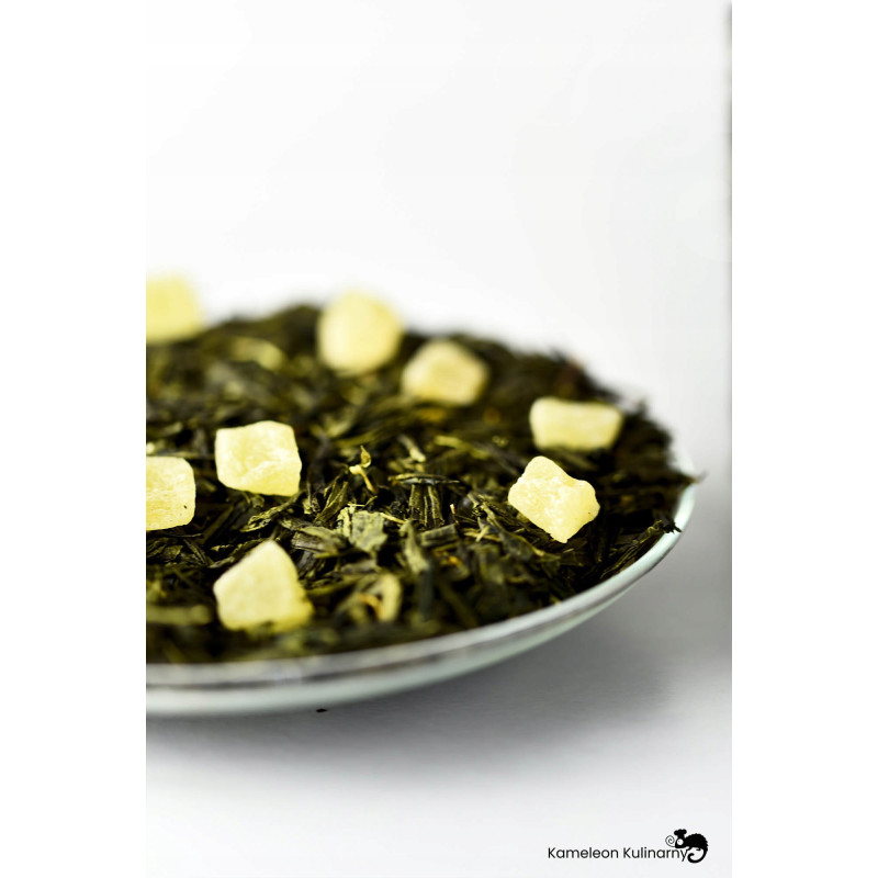 HERBATA ZIELONA SENCHA ANANASOWA ananas + nagietek