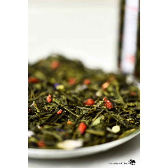 HERBATA zielona Sencha GOJI & TRUSKAWKA 50g HERBATA zielona Sencha GOJI & TRUSKAWKA 50g