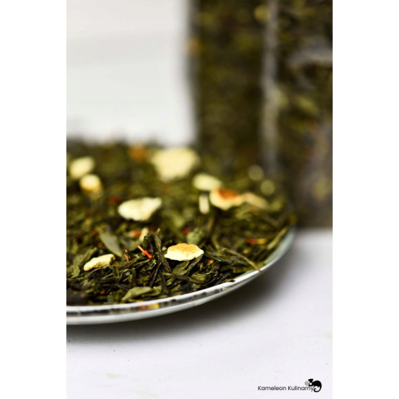 HERBATA zielona Sencha ŻEŃ-SZEŃ z POMARAŃCZĄ 50g HERBATA zielona Sencha ŻEŃ-SZEŃ z POMARAŃCZĄ 50g