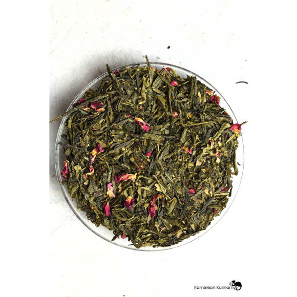 HERBATA ZIEONA aromatyzowana GINGKO JAPOŃSKA WIŚNIA z miłorzębem i rożą 50g HERBATA ZIEONA aromatyzowana GINGKO JAPOŃSKA WIŚNIA z miłorzębem i rożą 50g