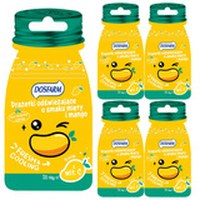 Dosfarm DRAŻE ODŚWIEŻAJĄCE mango mięta SORBITOL WITAMINA C
