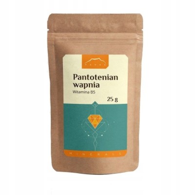 Nanga PANTOTENIAN WAPNIA proszek 25g wsparcie SKÓRA WŁOSY