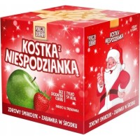 PORCJA DOBRA - KOSTKA Jabłko Truskawka  (czerwona)