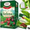 MALWA HERBATA ZIELONA High quality Z ŻURAWINĄ żurawinowa x20 saszetek 40G