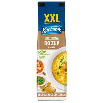 Kucharek PRZYPRAWA do ZUP i SOSÓW XXL bez glutaminianu