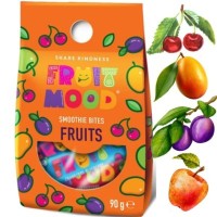 FRUIT MOOD - SMOOTHIE BITES - FRUITS 90g (pomarańczowe)