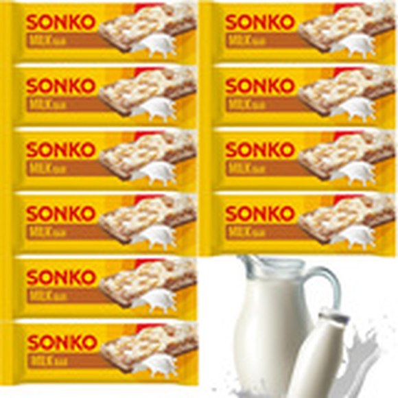 Sonko BATON KUKURYDZIANO RYŻOWY MLECZNY MILK BAR lekka