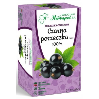 Herbapol CZARNA PORZECZKA 100% herbata owocowa fix 20szt x