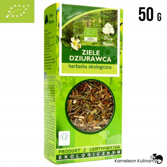 DZIURAWIEC ziele DZIURAWCA EKO 50g DARY NATURY wsparcie: UKŁAD POKARMOWY DZIURAWIEC ziele DZIURAWCA EKO 50g DARY NATURY wsparcie: UKŁAD POKARMOWY