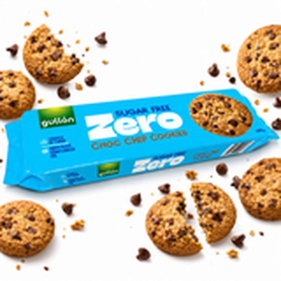 Gullón ZERO CIASTKA CHOC CHIP z kawałkami czekolady bez