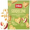 INKA ciasteczka SERDECZNE JABŁKOWE owsiane serduszka musli