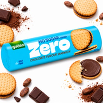 Gullón ciastka CHOCOLATE FLAVOUR SANDWICH nadzienie kakaowe