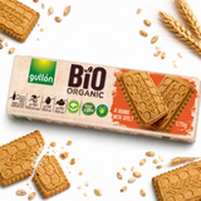 Gullon BIO 4 GRAINS WITH SPELT BIO CIASTECZKA 4 ZIARNA Z