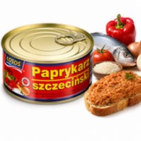 Łosoś Ustka PAPRYKARZ SZCZECIŃSKI konserwa rybna puszka 310g