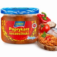 Łosoś Ustka PAPRYKARZ SZCZECIŃSKI konserwa rybna z łososiem