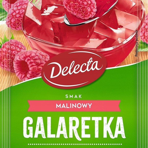 DELECTA GALARETKA GALARETKI mix aż 10 SMAKÓW!! MLECZNA i