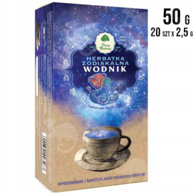 HERBATKA zodiakalna WODNIK 20.01-19.02 prezent 50g