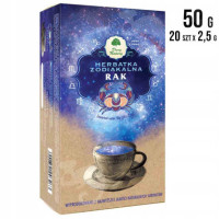 HERBATKA zodiakalna znak zodiaku RAK 22.06-22.07 na prezent 50g DARY NATURY