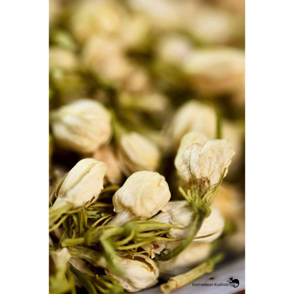 JAŚMIN JASMINUM suszone pączki kwiatów - I.gat 20g JAŚMIN JASMINUM suszone pączki kwiatów - I.gat 20g