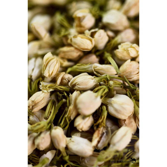 JAŚMIN JASMINUM suszone pączki kwiatów - I.gat 20g JAŚMIN JASMINUM suszone pączki kwiatów - I.gat 20g