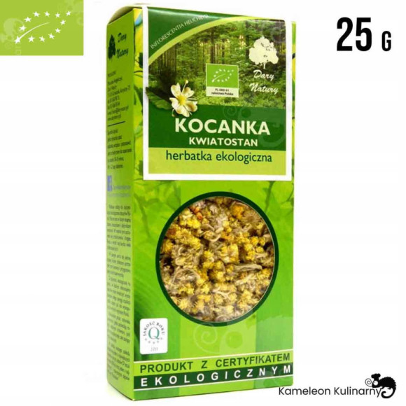 KOCANKA PIASKOWA kwiatostan kwiat KOCANKI PIASKOWEJ EKO eko 25g DARY NATURY KOCANKA PIASKOWA kwiatostan kwiat KOCANKI PIASKOWEJ EKO eko 25g DARY NATURY