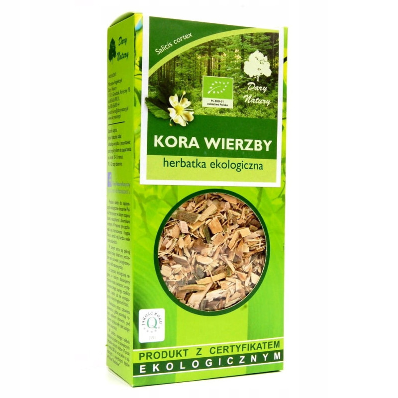 KORA WIERZBY eko WIERZBA 100g DARY NATURY wsparcie PRZEZIĘBIENIE REUMATYZM