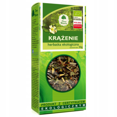 KRĄŻENIE mieszanka ziół susz EKO DARY NATURY 50g GŁÓG SERDECZNIK POKRZYWA
