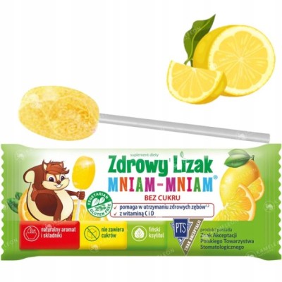 Starpharma ZDROWY LIZAK cytryna CYTRYNOWY bez cukru z