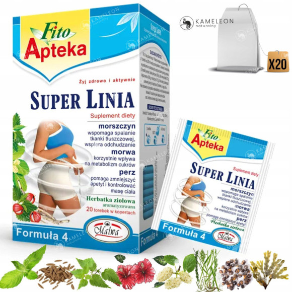 MALWA FITO APTEKA SUPER LINIA ODCHUDZANIE zioła MALWA FITO APTEKA SUPER LINIA ODCHUDZANIE zioła