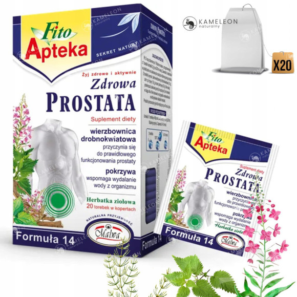 MALWA FITO APTEKA ZDROWA PROSTATA zioła HERBATA MALWA FITO APTEKA ZDROWA PROSTATA zioła HERBATA