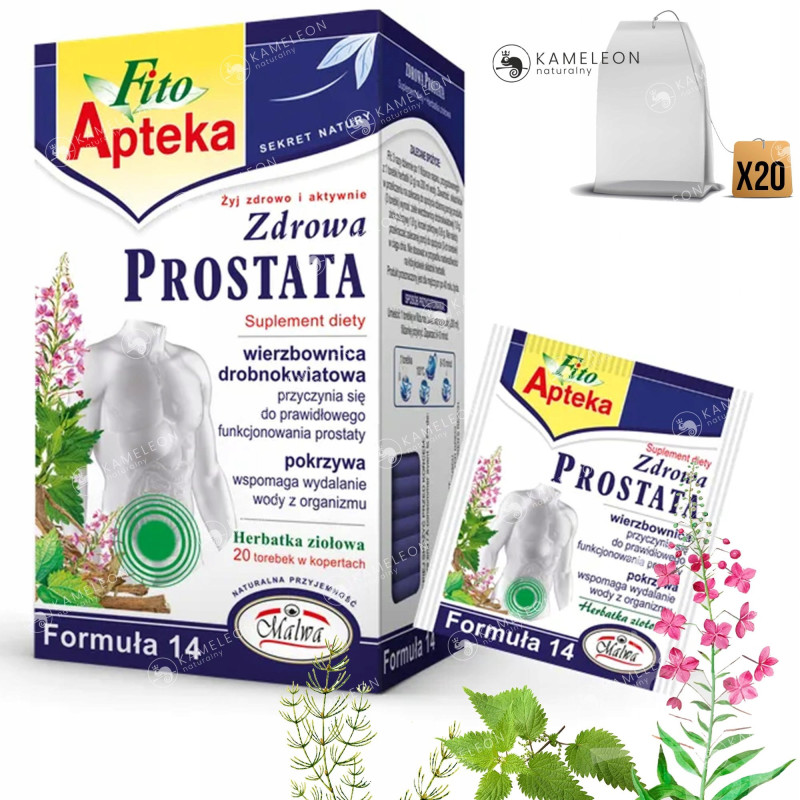 MALWA FITO APTEKA ZDROWA PROSTATA zioła HERBATA