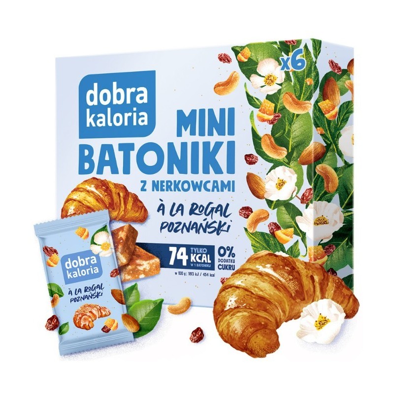 Dobra Kaloria MINI BATONIKI o smaku A LA ROGAL POZNAŃSKI