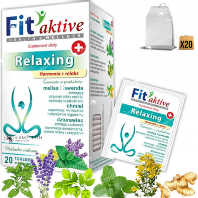 MALWA HERBATA FIT AKTIVE RELAXING relaks harmonia