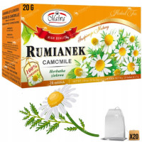 MALWA RUMIANEK koszyczek RUMIANKU saszetki 20szt