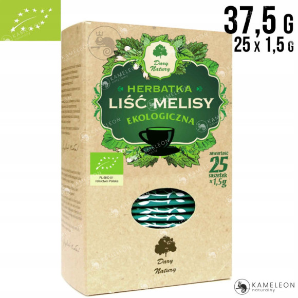 MELISA LIŚĆ MELISY MELISSA saszetki 25 szt EKO 37g