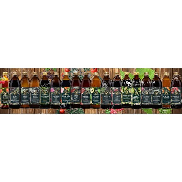 HERBAL SOK z CZARNEJ RZEPY Z WITAMINĄ C WitC rzepa 500ml
