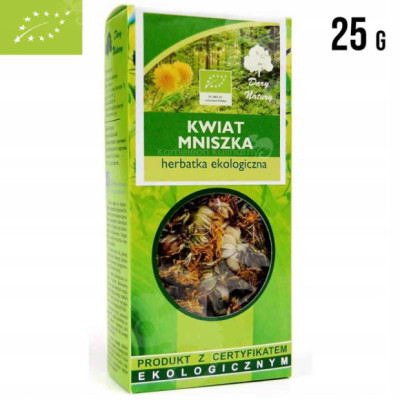 MNISZEK LEKARSKI kwiat MNISZKA LEKARSKIEGO EKOLOFGICZY eko 25g DARY NATURY