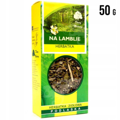 NA LAMBLIE HERBATKA ZIOŁOWA przeciwpasożytnicza mieszanka 50G DARY NATURY