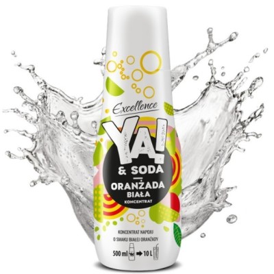 YA!&SODA Classic KONCENTRAT NAPOJU o smaku BIAŁEJ ORANŻADY