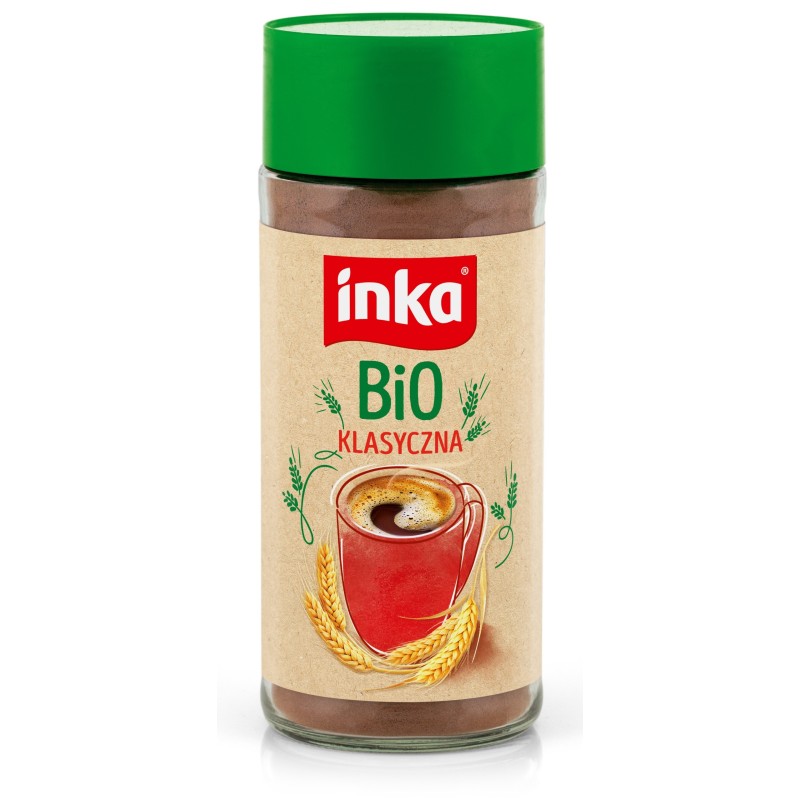INKA kawa zbożowa BIO KLASYCZNA 100g naturalna słoik bez