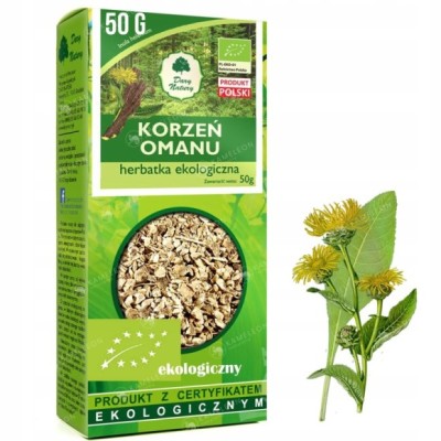 Dary Natury KORZEŃ OMANU 50g Herbatka Ekologiczna WSPARCIE