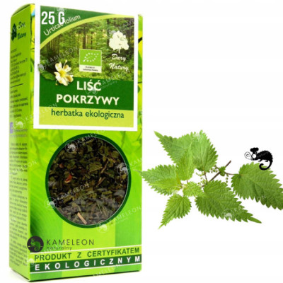 POKRZYWA SUSZONA LIŚĆ POKRZYWY eko DARY NATURY 25g