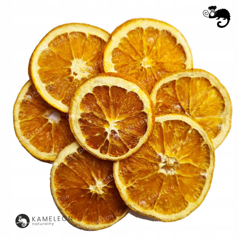POMARAŃCZE PLASTRY SUSZONE 500g 0,5KG KAMELEON KULINARNY