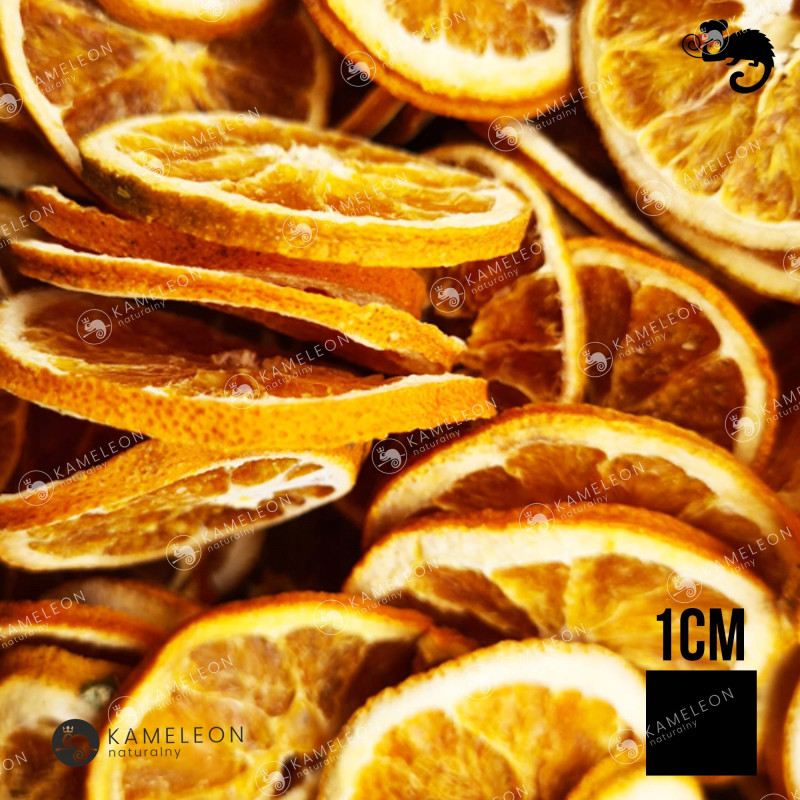 POMARAŃCZE PLASTRY SUSZONE 500g 0,5KG KAMELEON KULINARNY