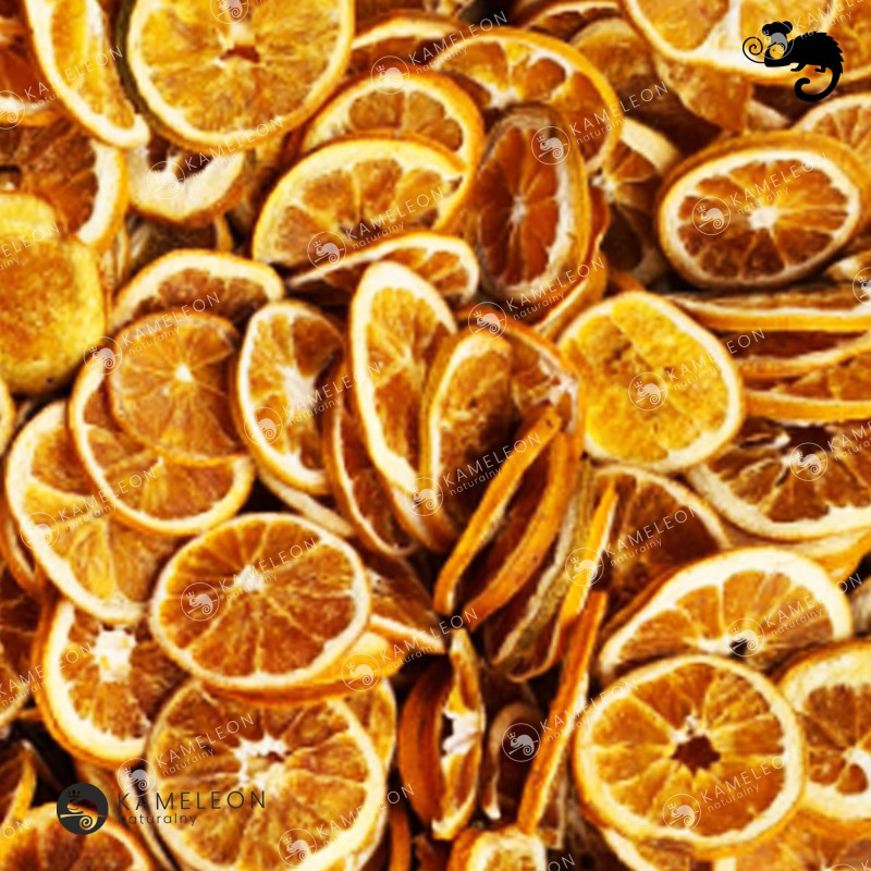 POMARAŃCZE PLASTRY SUSZONE 500g 0,5KG KAMELEON KULINARNY
