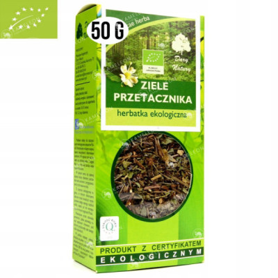 PRZETACZNIK ZIELE PRZETACZNIKA 50g EKO DARY NATURY wsparcie UKŁAD ODDECHOWY