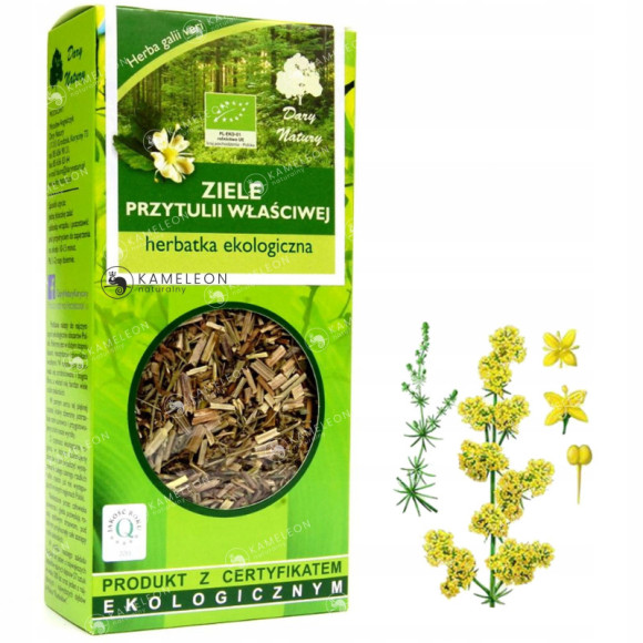 PRZYTULIA WŁAŚCIWA ZIELE PRZYTULII WŁAŚCIWEJ ekologiczne 50g DARY NATURY PRZYTULIA WŁAŚCIWA ZIELE PRZYTULII WŁAŚCIWEJ ekologiczne 50g DARY NATURY