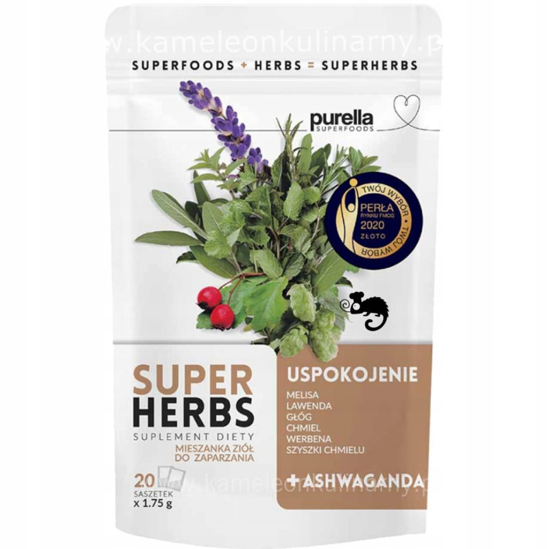PURELLA SUPERHERBS MIX 6 ENERGIA TRAWIENIE ODCHUDZANIE USPOKOJENIE i inne