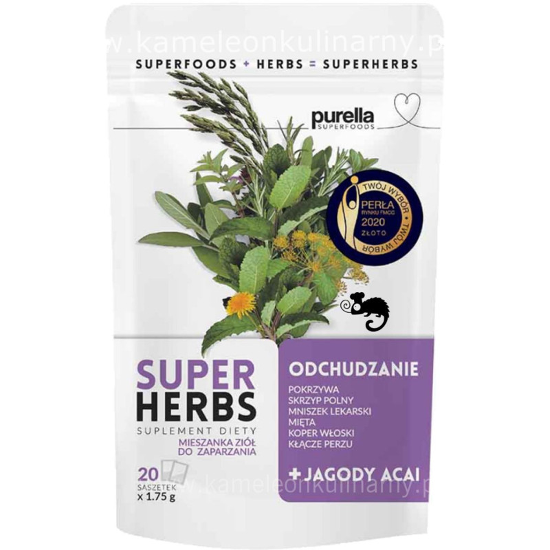 PURELLA SUPERHERBS MIX 6 ENERGIA TRAWIENIE ODCHUDZANIE USPOKOJENIE i inne