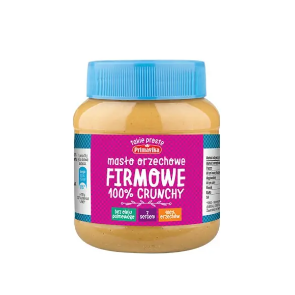 Primavika krem orzechowy PASTA ORZECHOWA FIRMOWA CRUNCHY